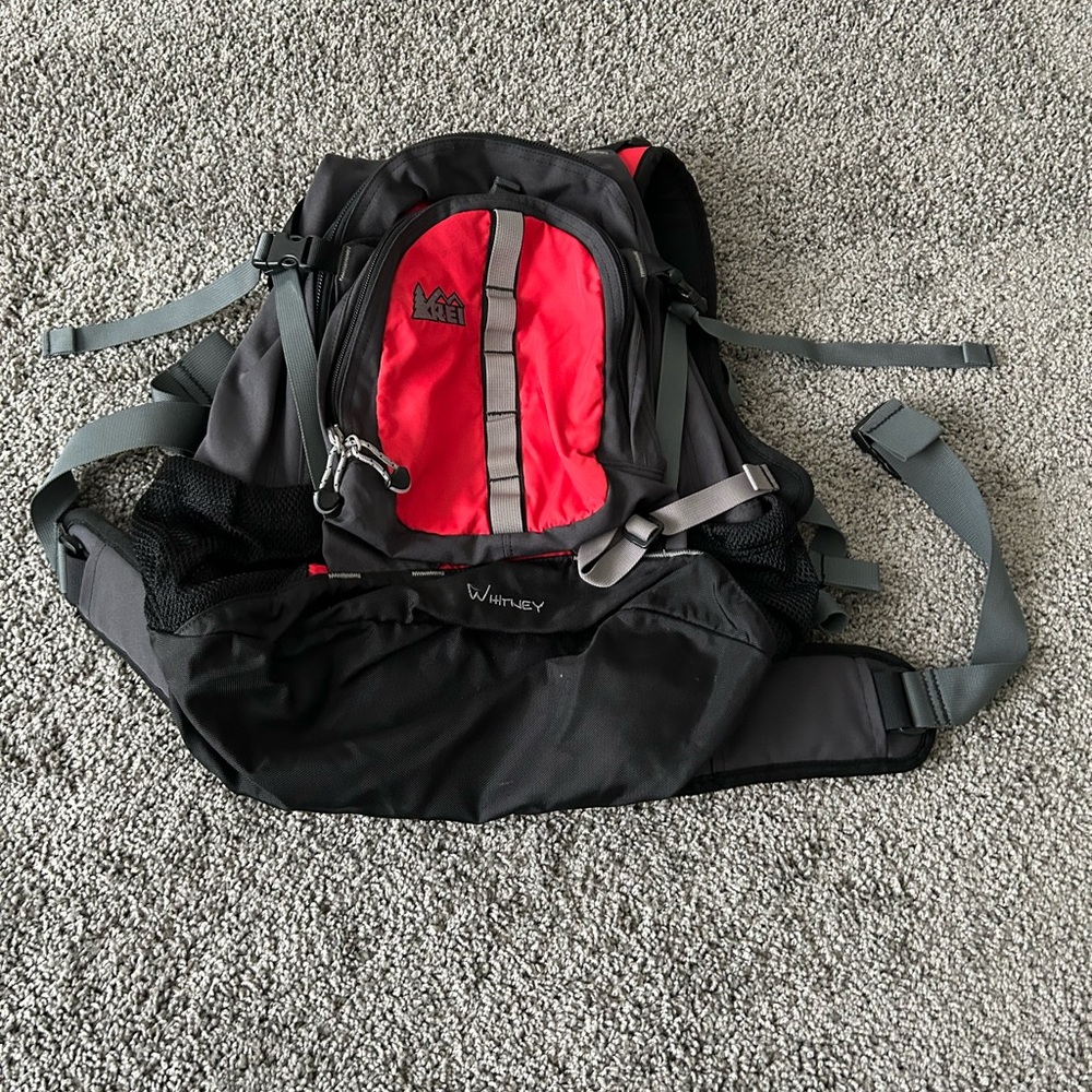 REI Red and Black Men's Backpack